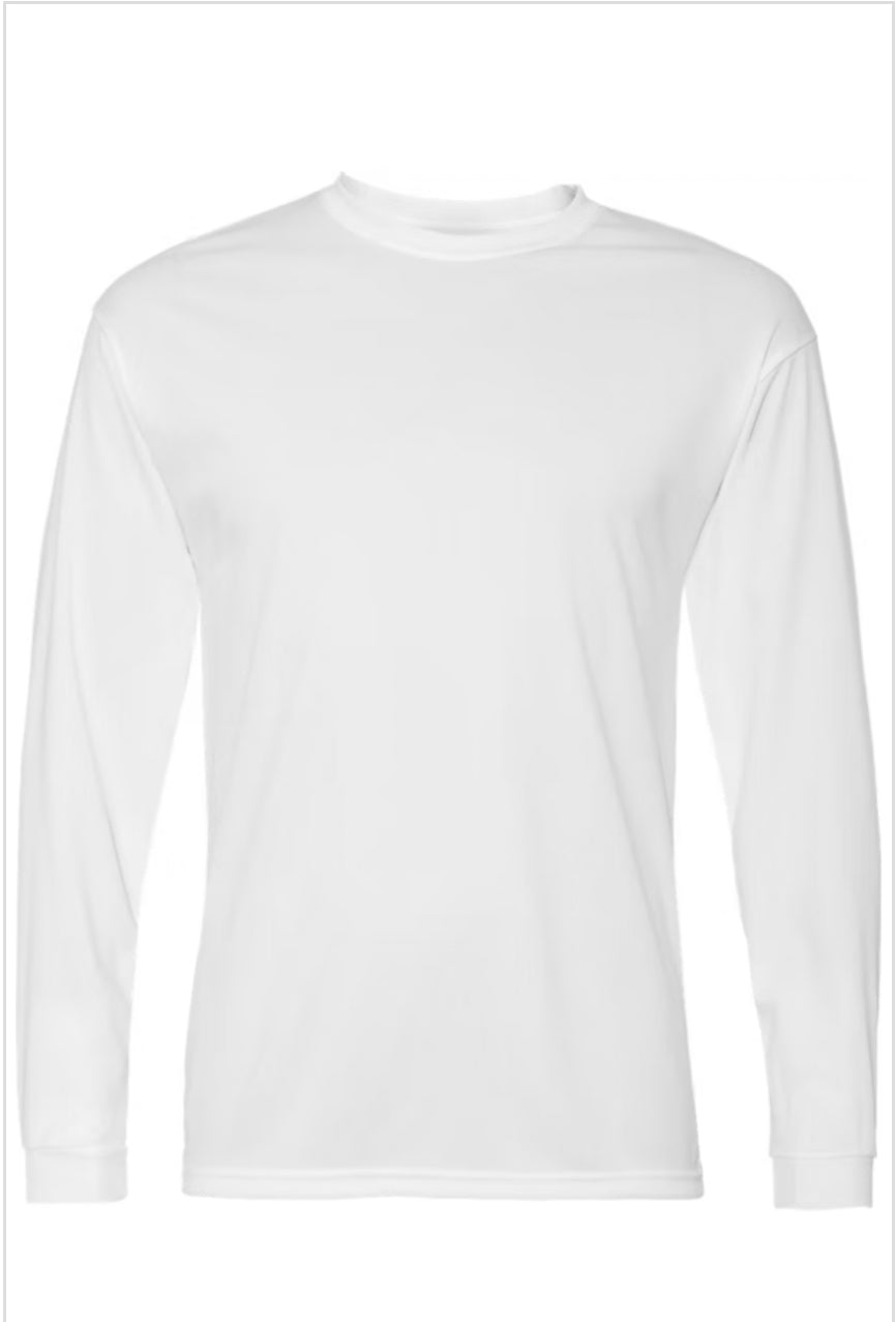 Long sleeve white t shirt