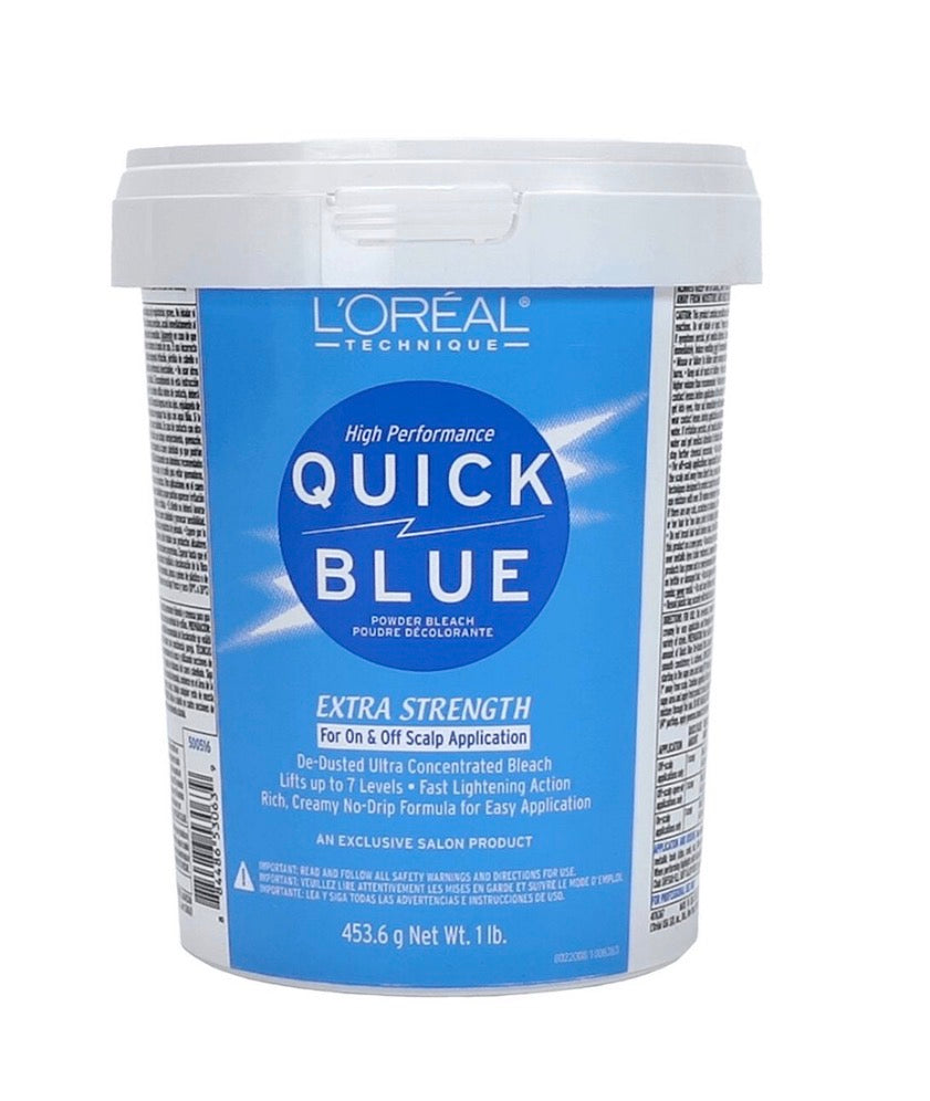 L'Oreal High Performance Quick Blue Powder Bleach 1 Lb