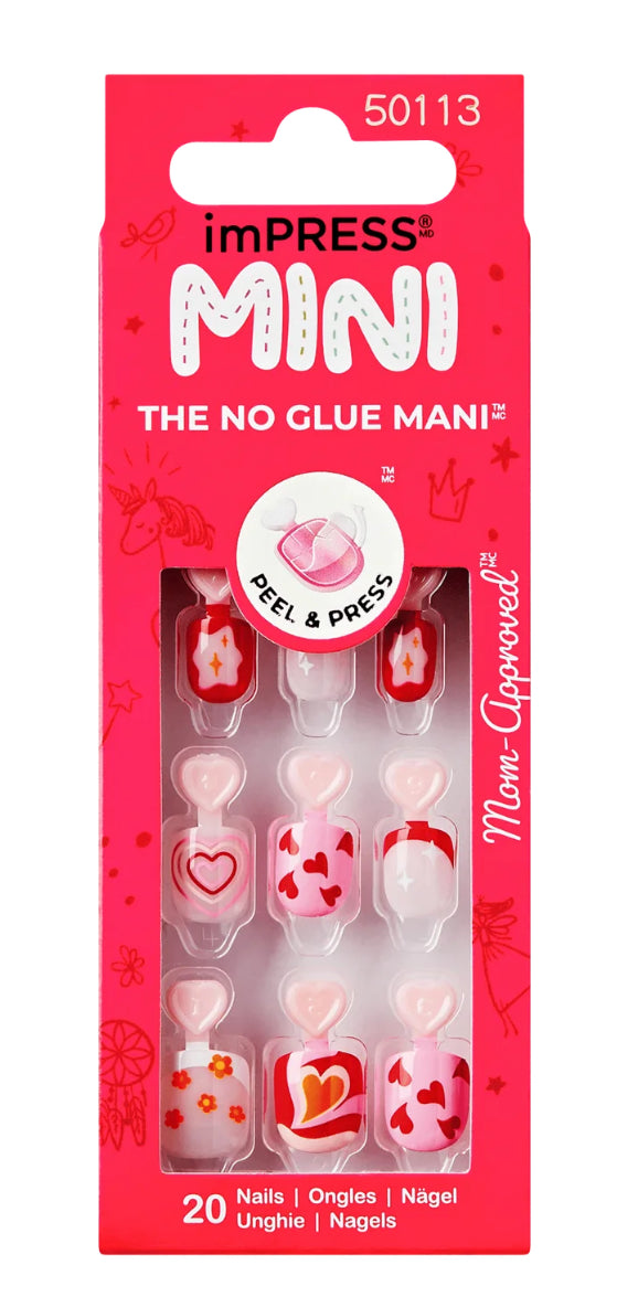 Impress mini Valentine’s Day press ons