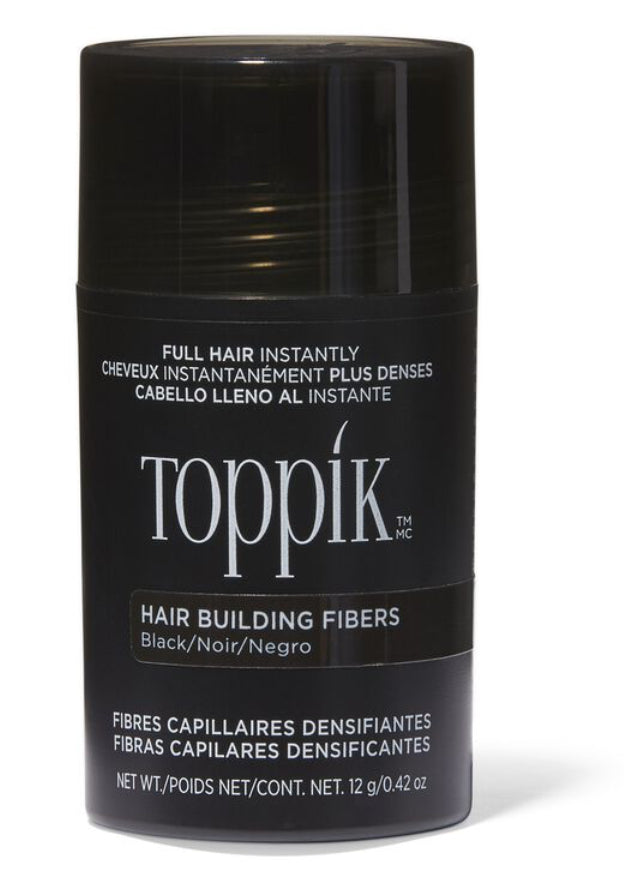 Black Hair Building Fibers .42 oz