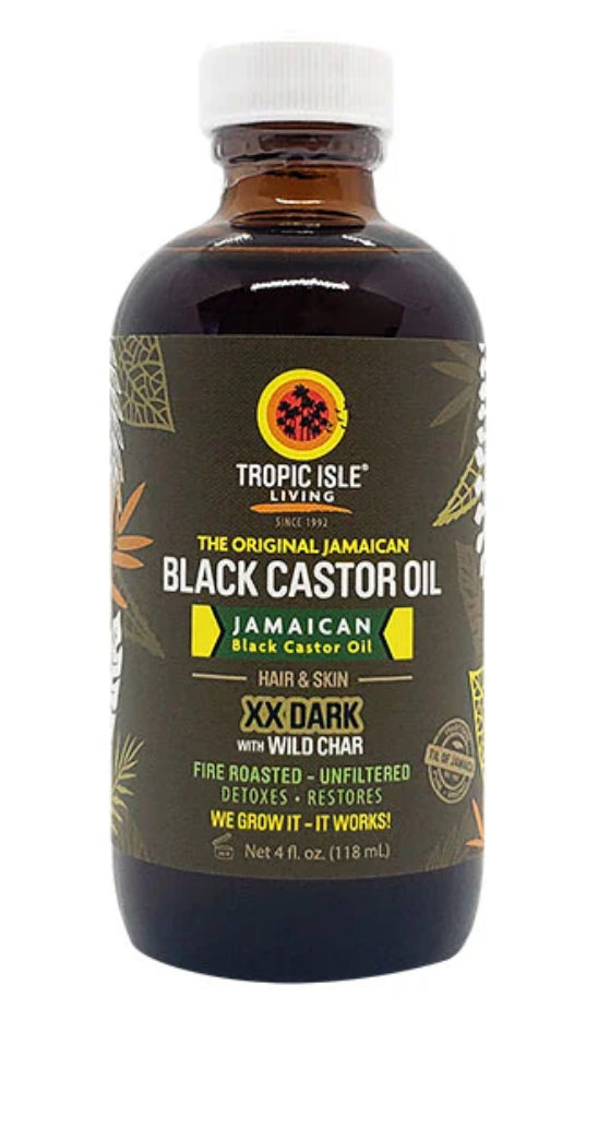 TROPIC ISLE JAMAICAN BLACK CASTOR OIL XX DARK