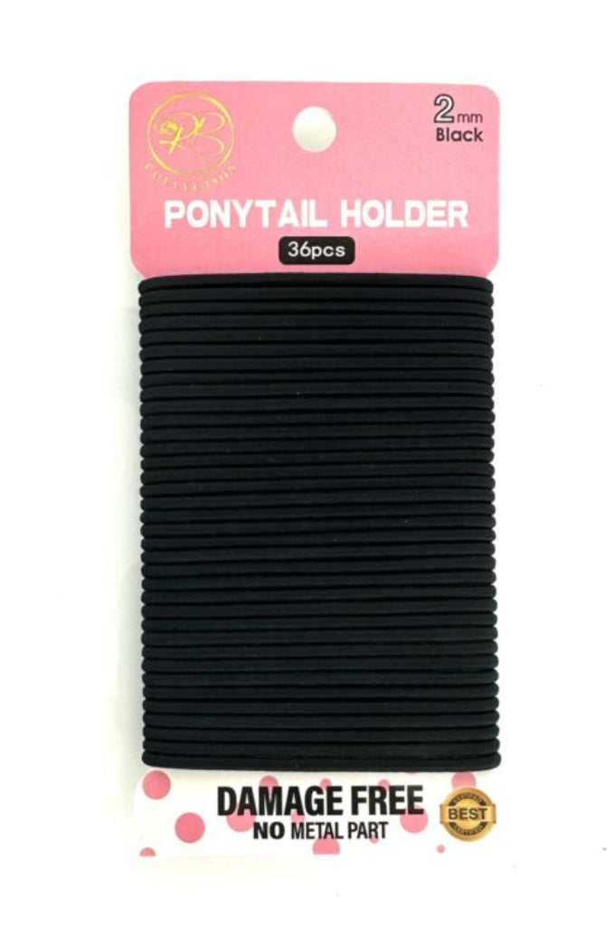 2MM ELASTIC PONYTAIL 36PCS