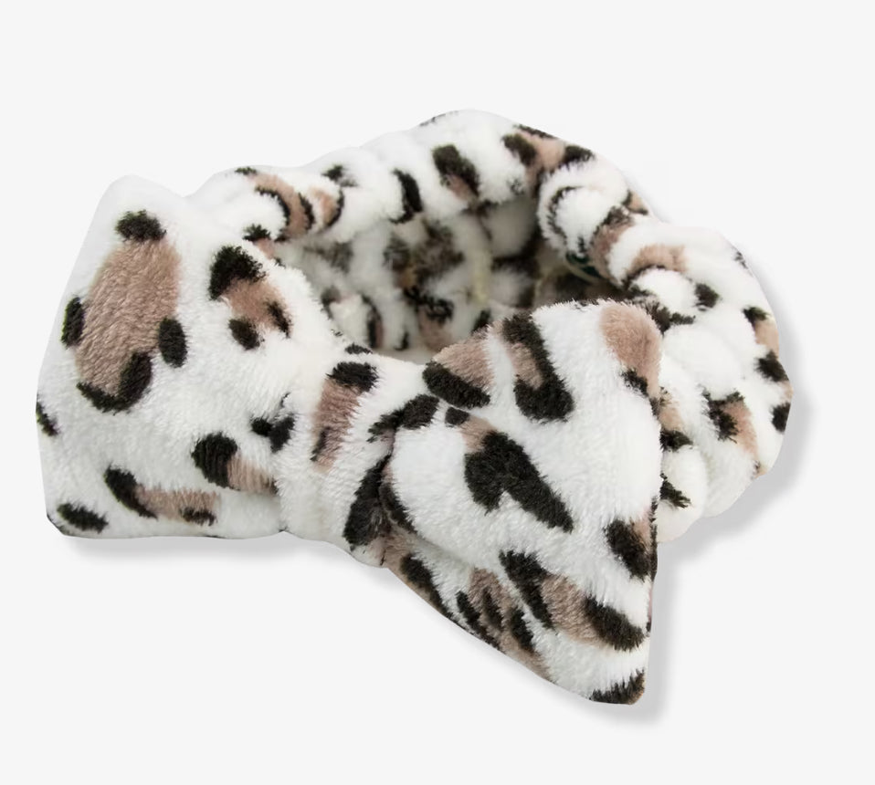 Animal print head band