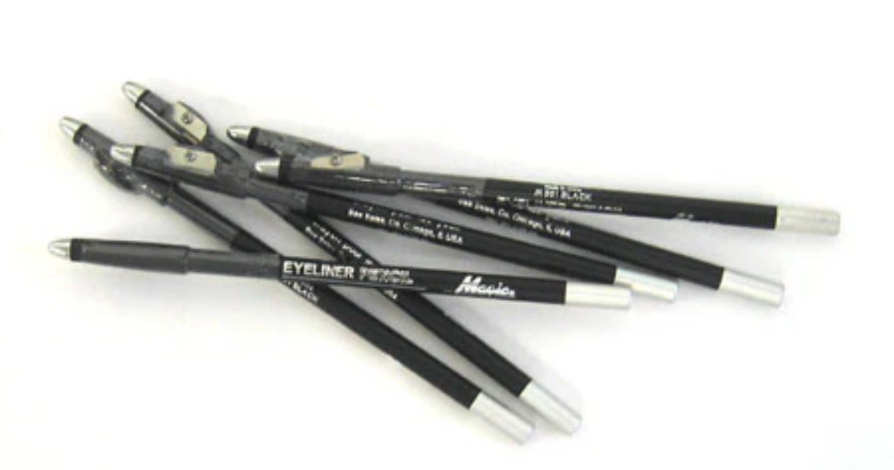 Eyeliner pencil and sharpener combo -brown