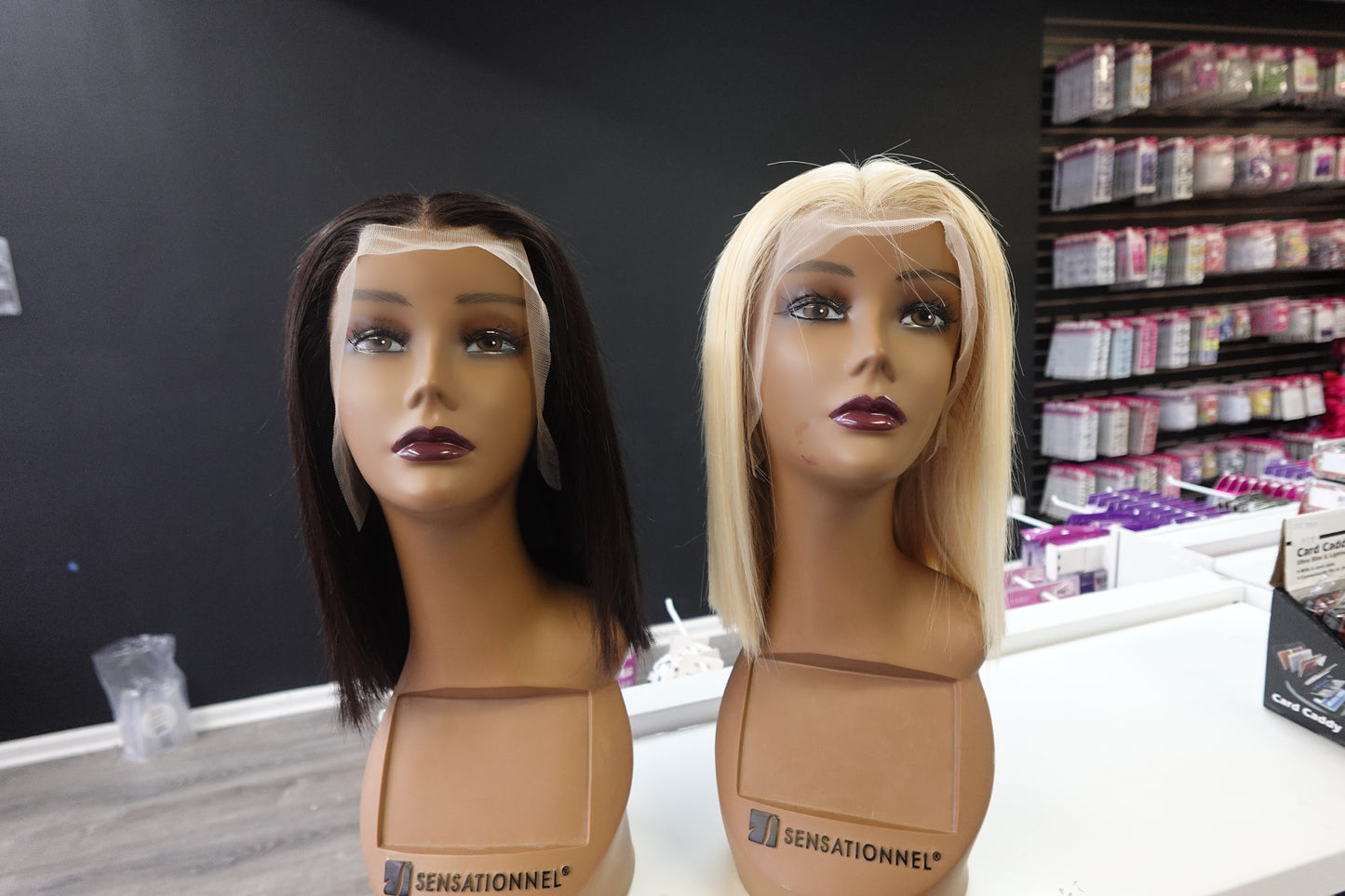 613 or natural color frontal wig