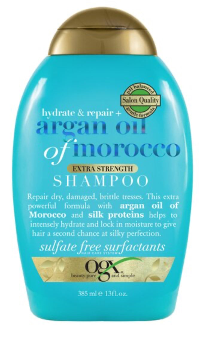 Ogx Argan oil extra strength hydrate and repair shampoo
