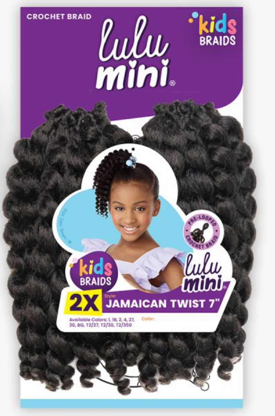 Lulu mini Jamaican twist #1b