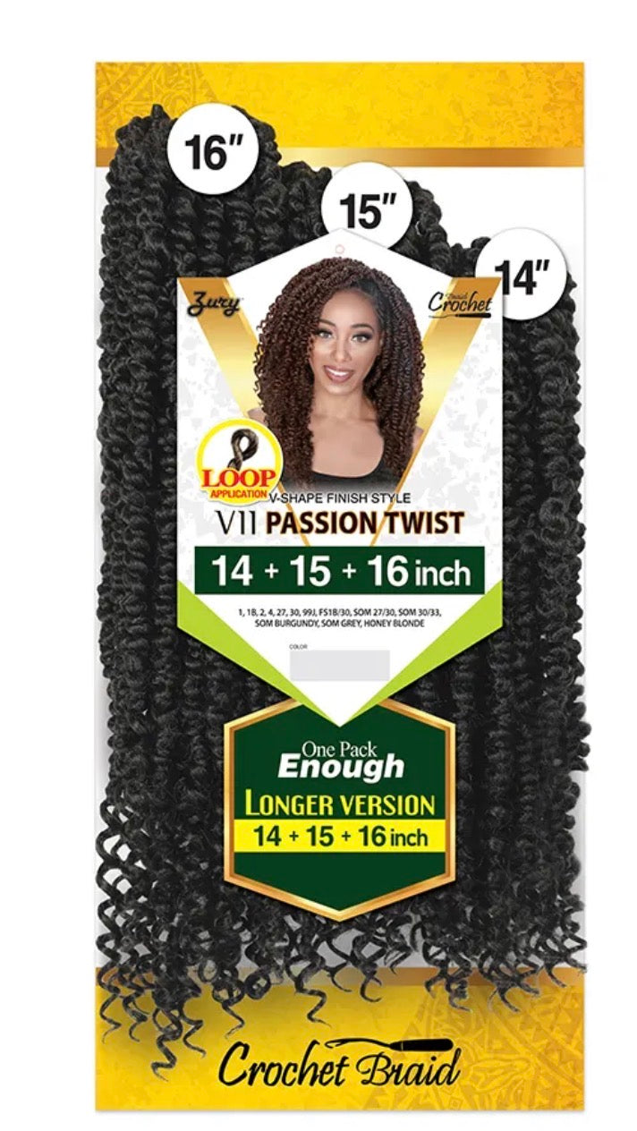 ZURY PASSION TWIST 14/16/18 LONG LENGTH
