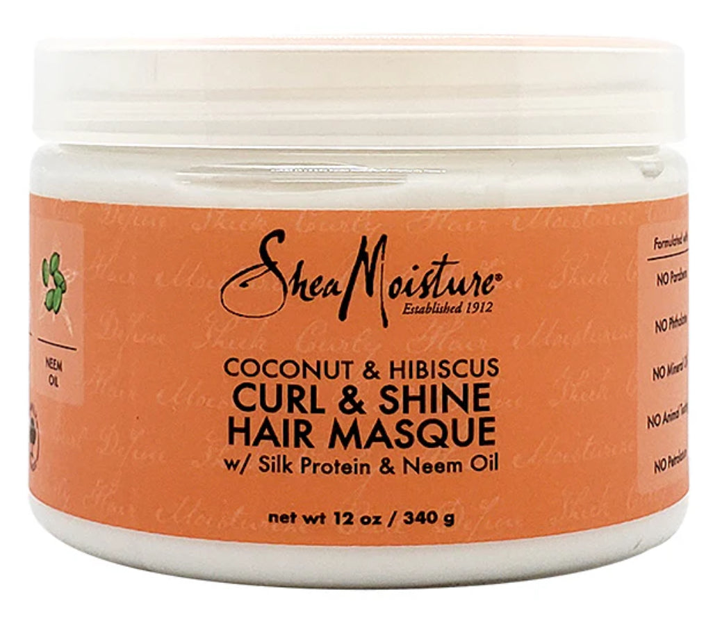 SHEA MOISTURE COCO & HIB CURL & SHINE HAIR MASQUE