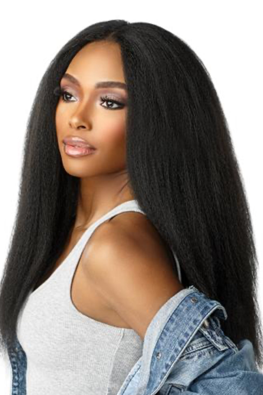 Sensationnel Textured Clip-Ins Weave Curls Kinks N Co Miss Independent 18" (9Pcs)