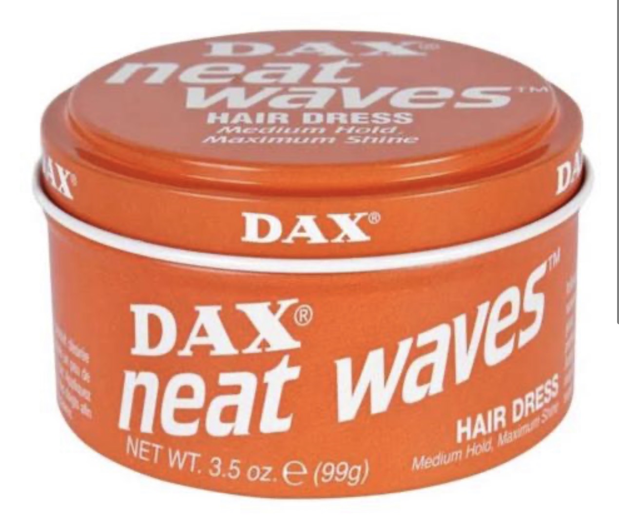 Dax Neat Waves Hair Dress Medium Hold 3.5oz/ 99g