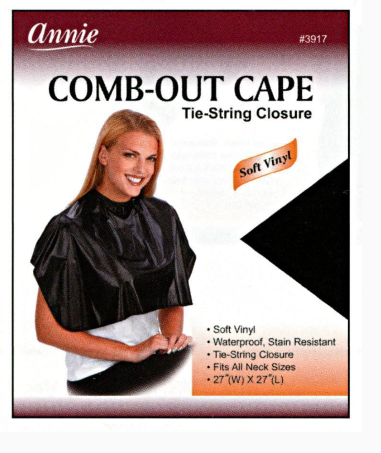 ANNIE COMB-OUT CAPE TIE-STRING