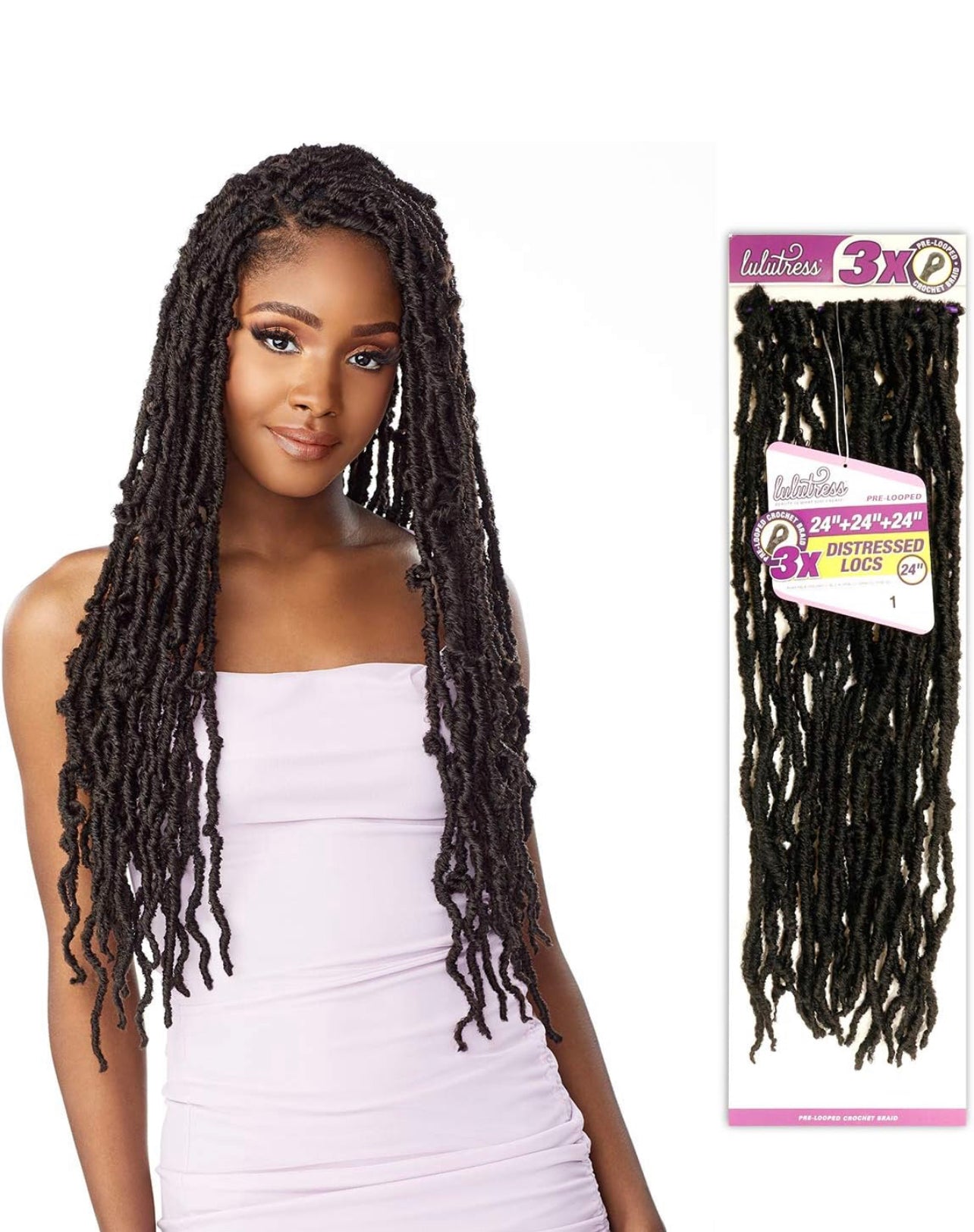 Lulu tress 24” locs