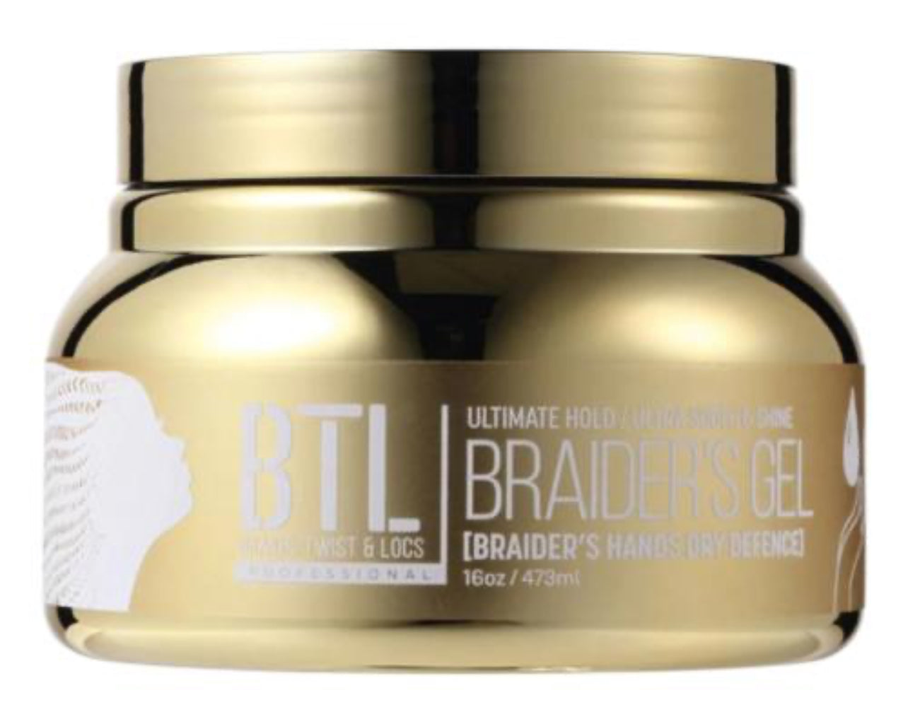 BTL Professional Ultimate Hold Ultra Sooth & Shine Braider's Gel