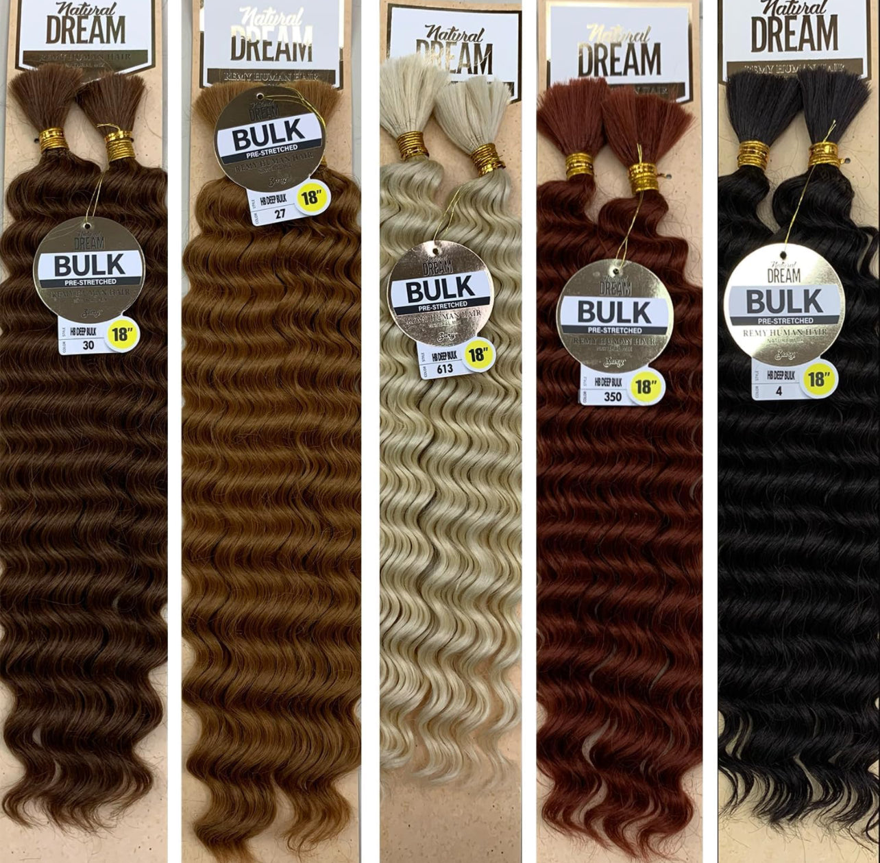 Zury bulk boho hair #30