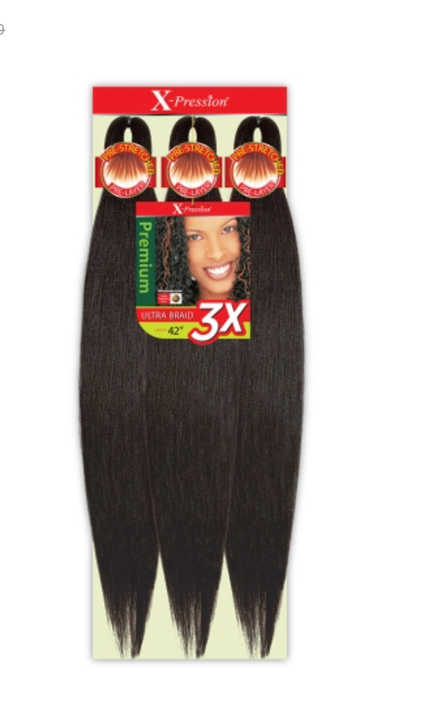 42” Xpression braiding hair #4