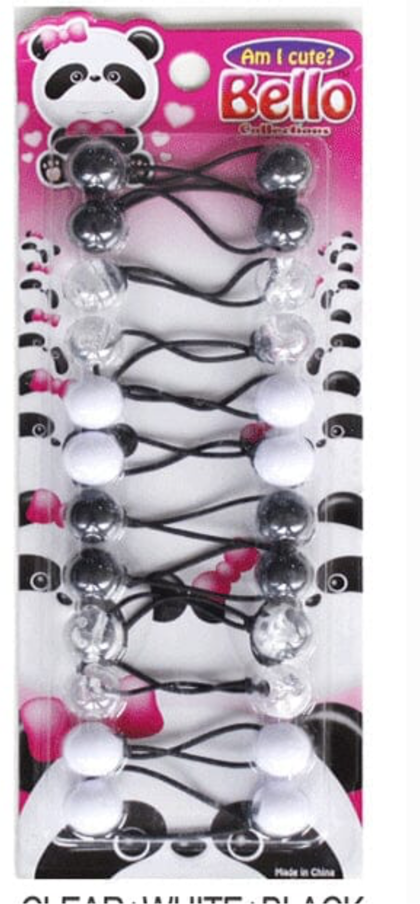 10 ball ponytail holder