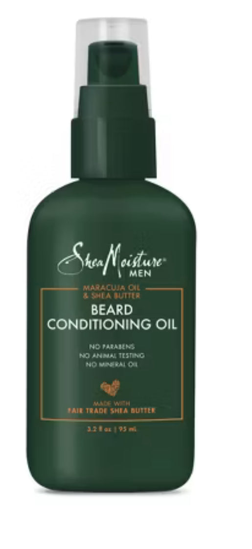 SheaMoisture Men Beard Conditioning Oil - Maracuja Oil & Shea Butter - 3.2 fl oz