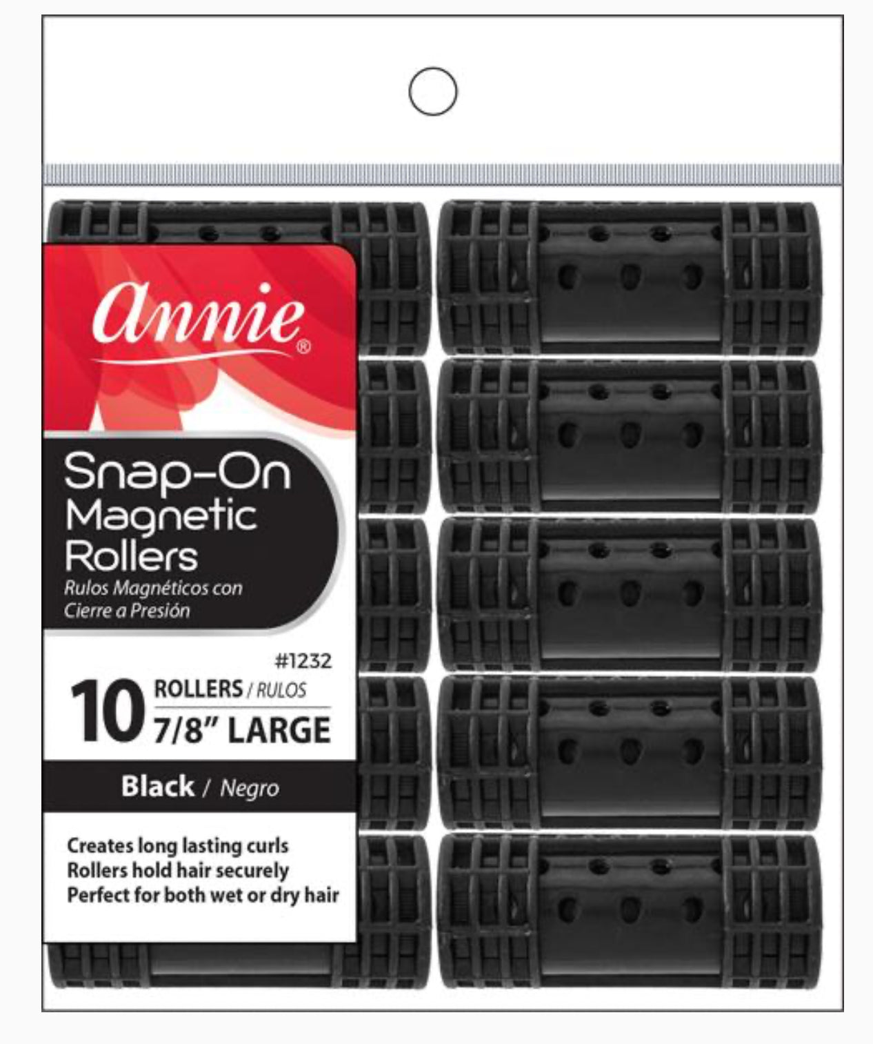 Annie snap on magnetic rollers