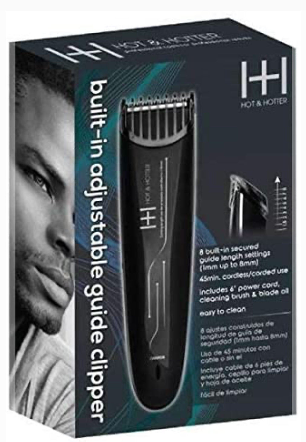 Hot & hotter adjustable guide clipper