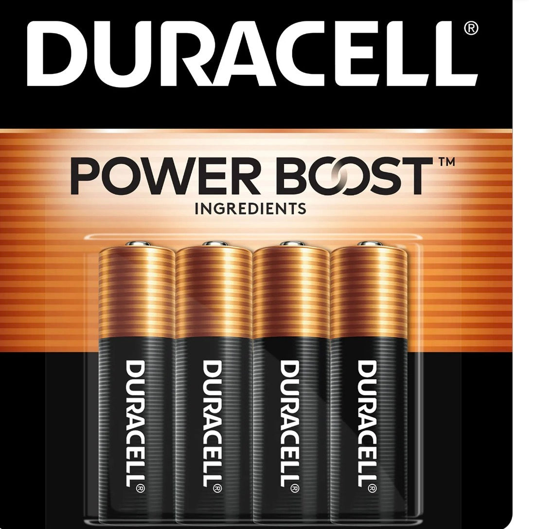 Duracell AA PowerBoost batteries