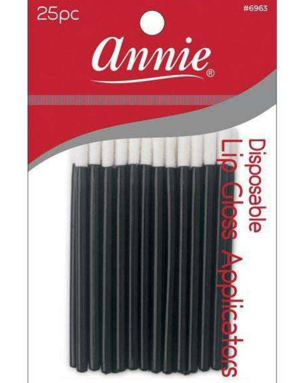 Annie Lip Gloss Applicators Disposable 25Ct