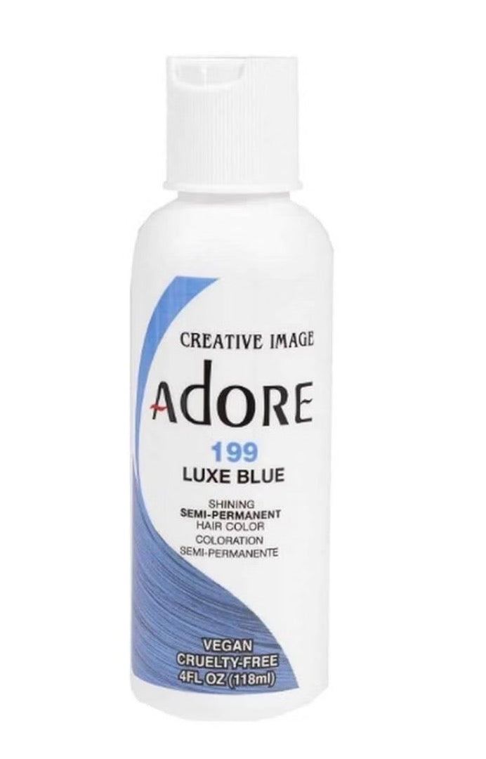 Creative Image Adore Semi-Permanent Hair Color - 199 LUXE BLUE - Haircolor Dye