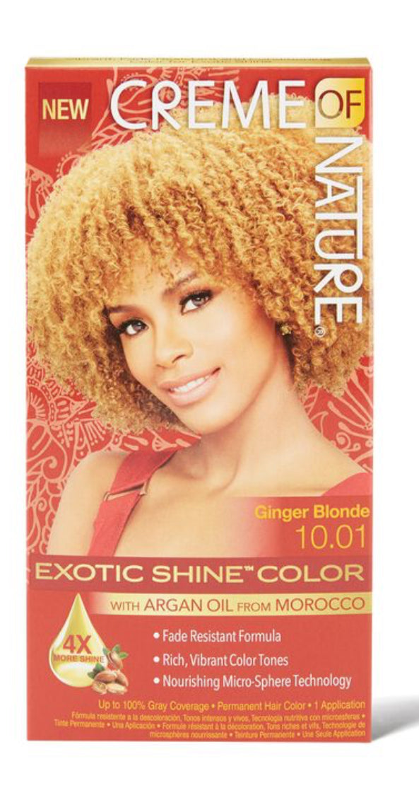 Crème of Nature Exotic Shine Ginger Blonde Permanent Hair Color