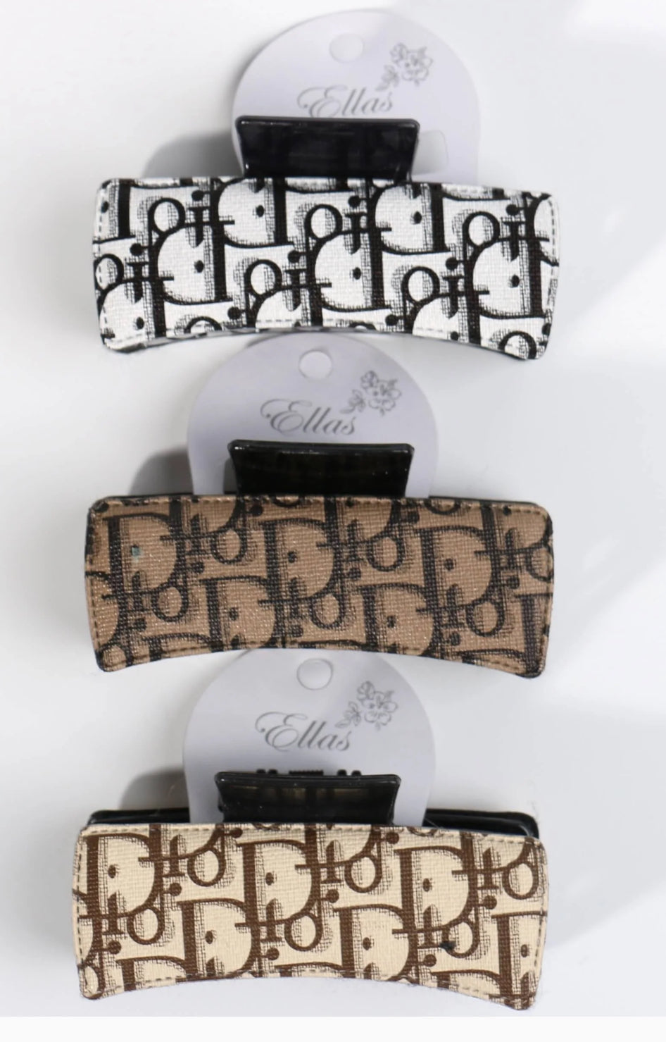 Dior inspired hair clip