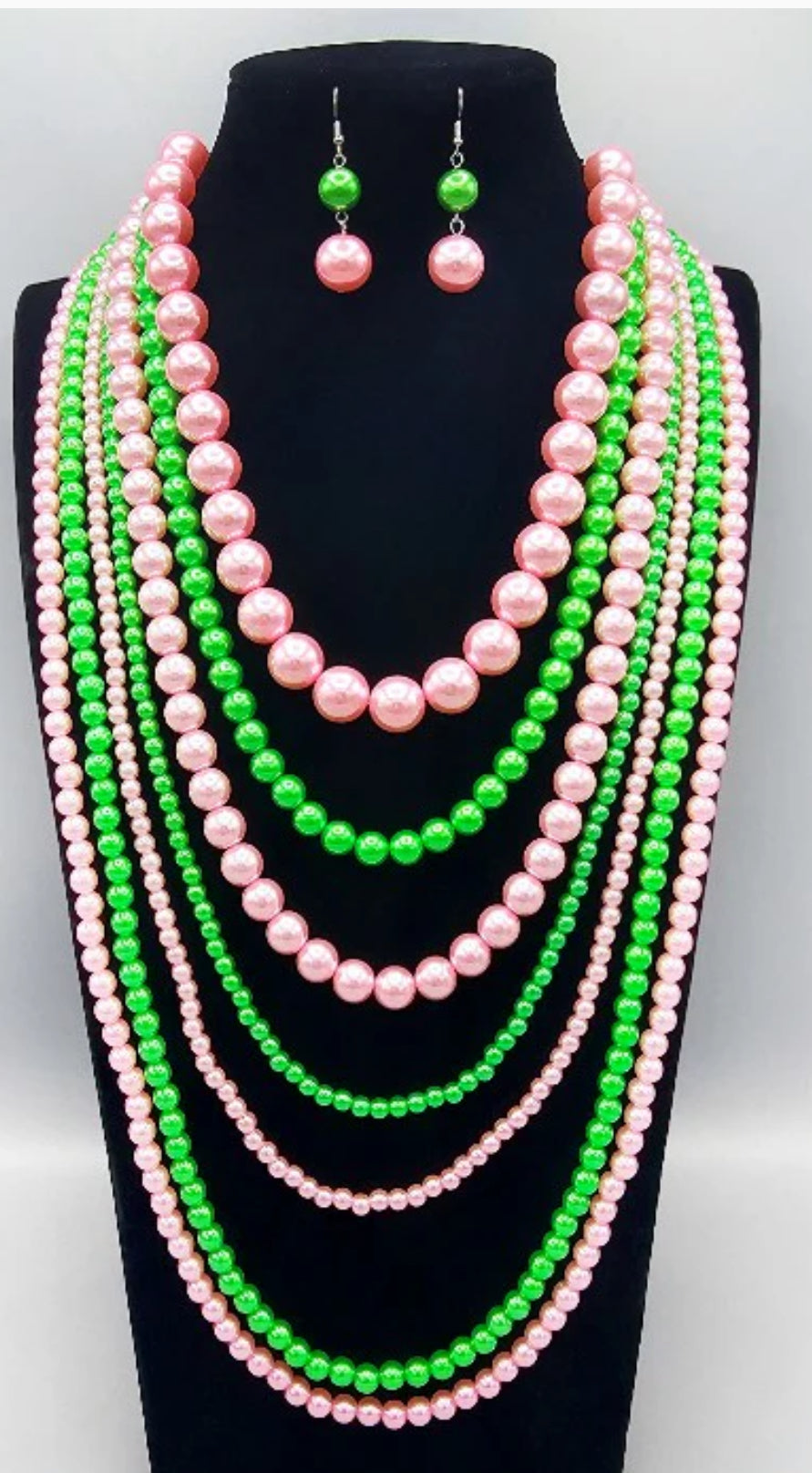 FASHION PEARL NECKLACE SET