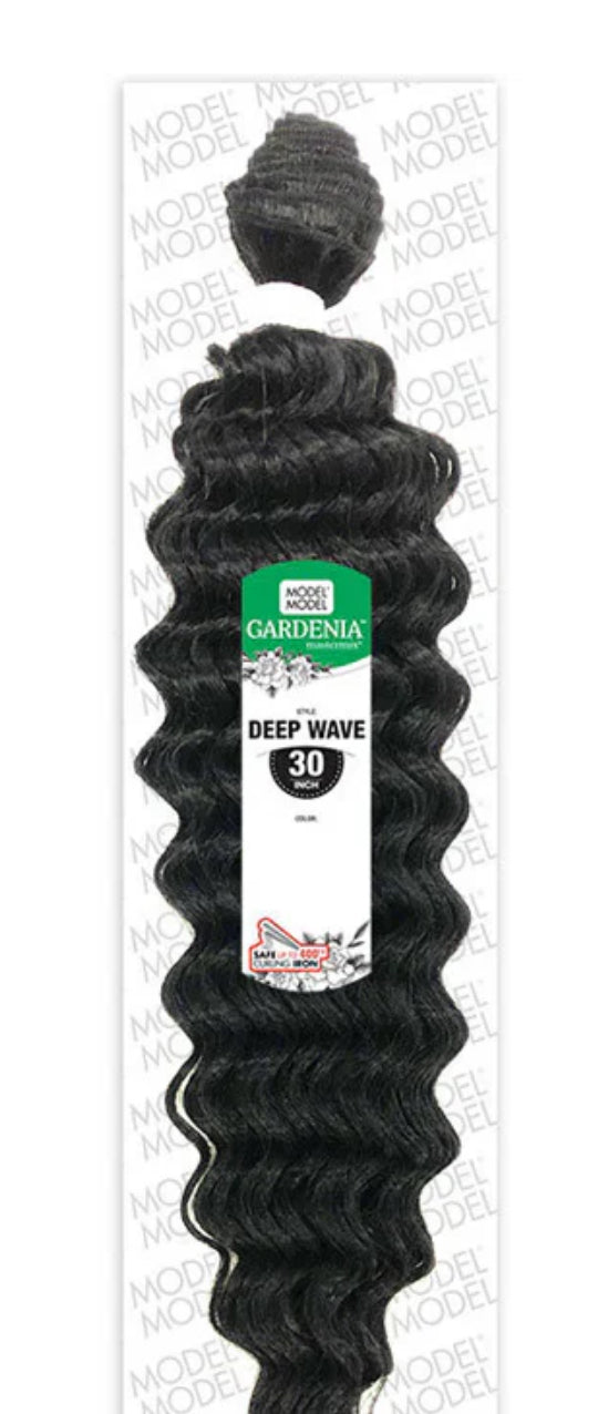 Model Model Gardenia Deep Wave Synthetic Hair Bundle 30” #2