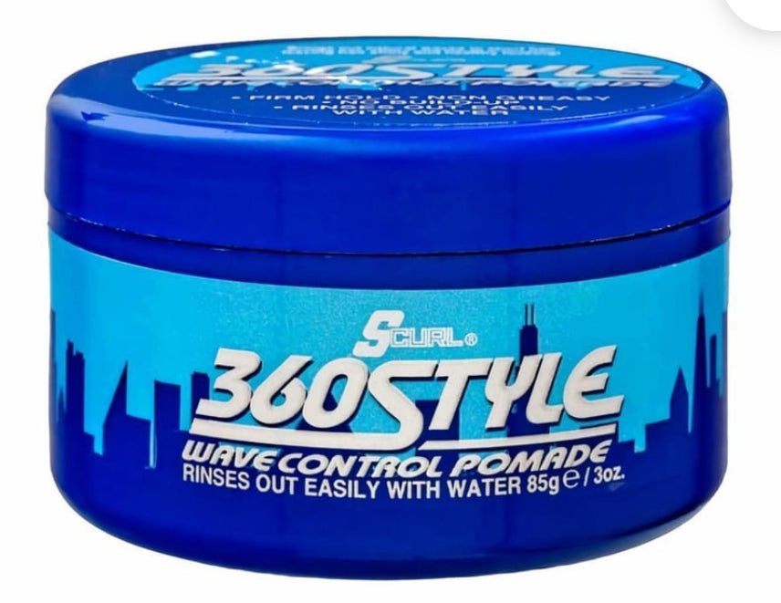 S curl 360 wave control pomade