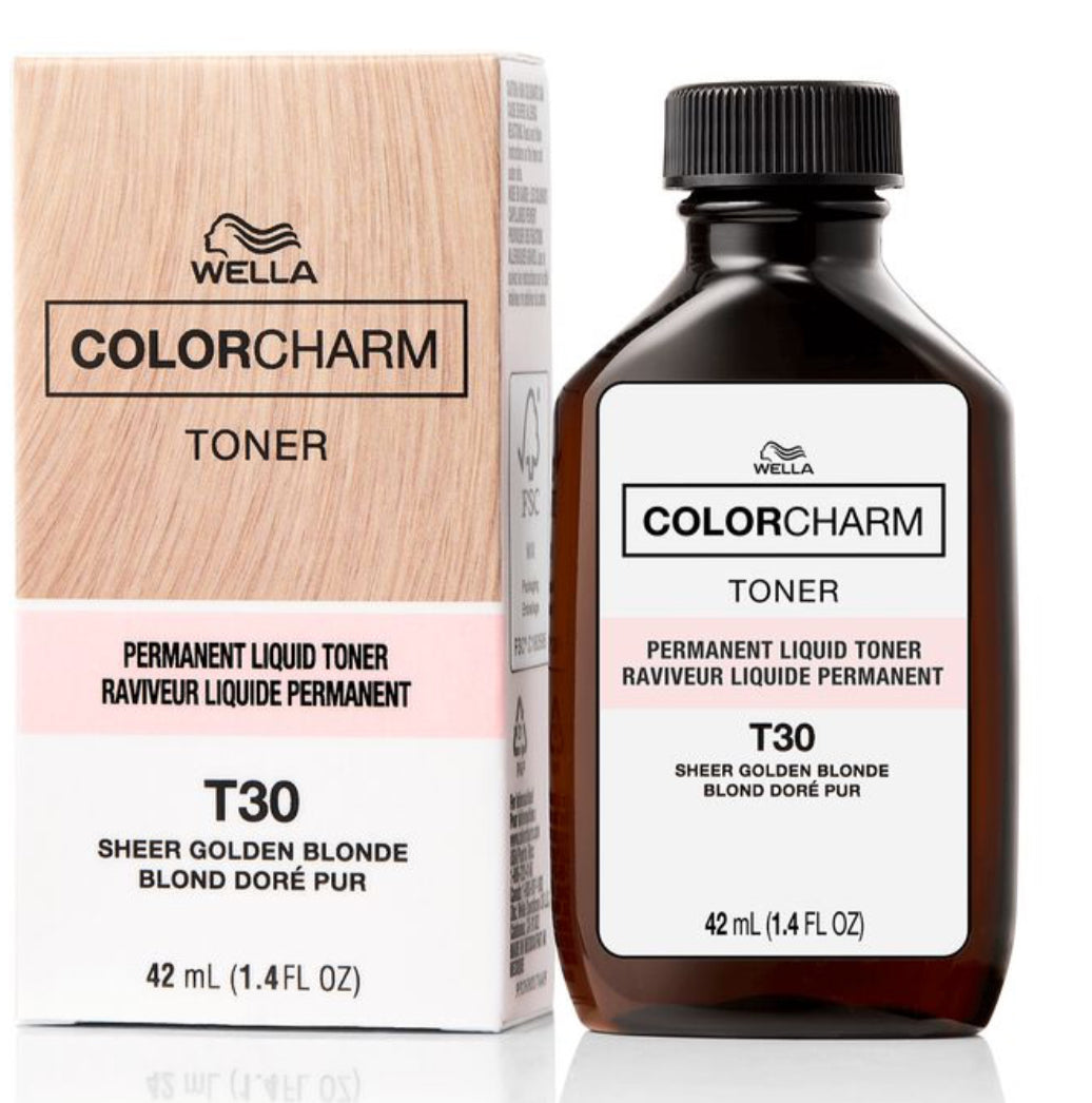 Sheer Golden Blonde Permanent Liquid Toner