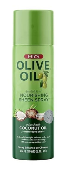 ORS Olive Oil Nourishing Sheen Spray infused with Coconut Oil 10 oz