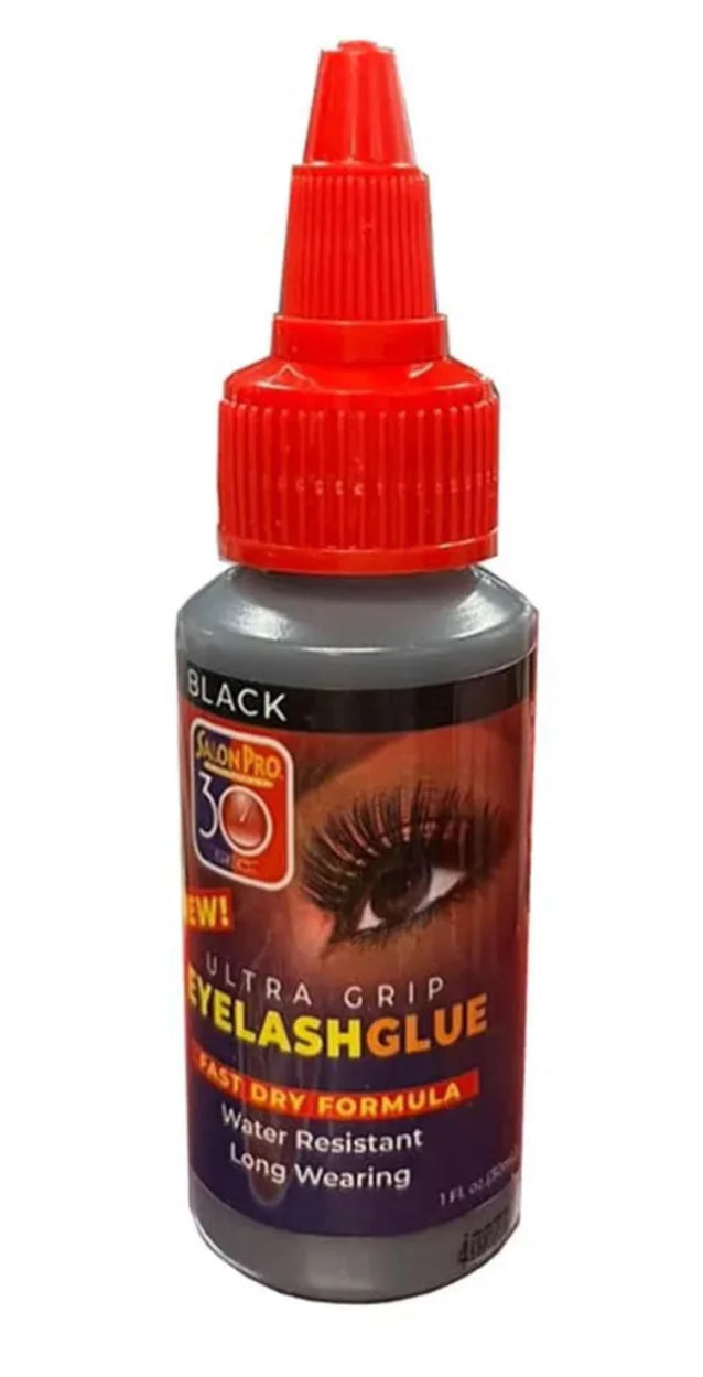 Salon Pro 30 Sec Ultra Grip Eyelash Glue Black 1oz