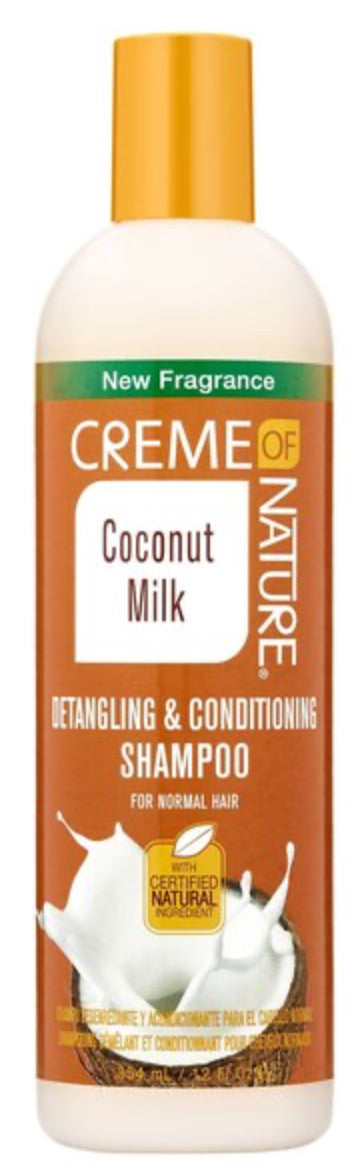 Crème of nature coconut milk shampoo