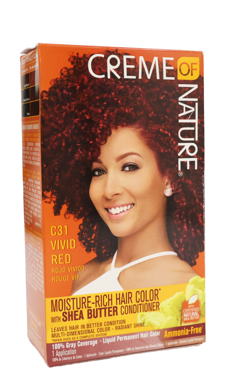 Crème of nature c31 vivid red