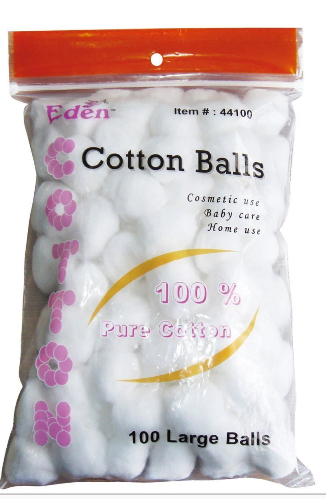 Eden large cotton balls 100ct