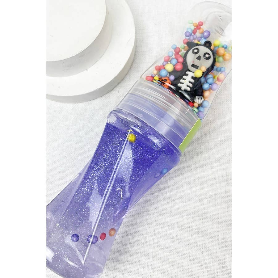 6-Pc Halloween Theme Squishes with Glitter Slime Toy