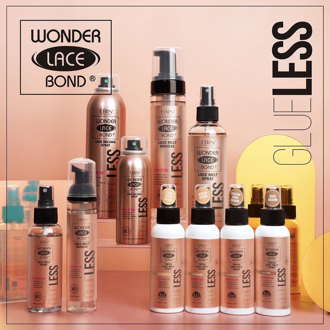 Wonder Lace Bond GLUELESS - Lace Holding Spray