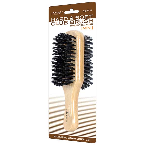 SOFT/HARD BRUSH DOUBLE CLUB DOUBLE WAVE PALM BOAR (12PACK)