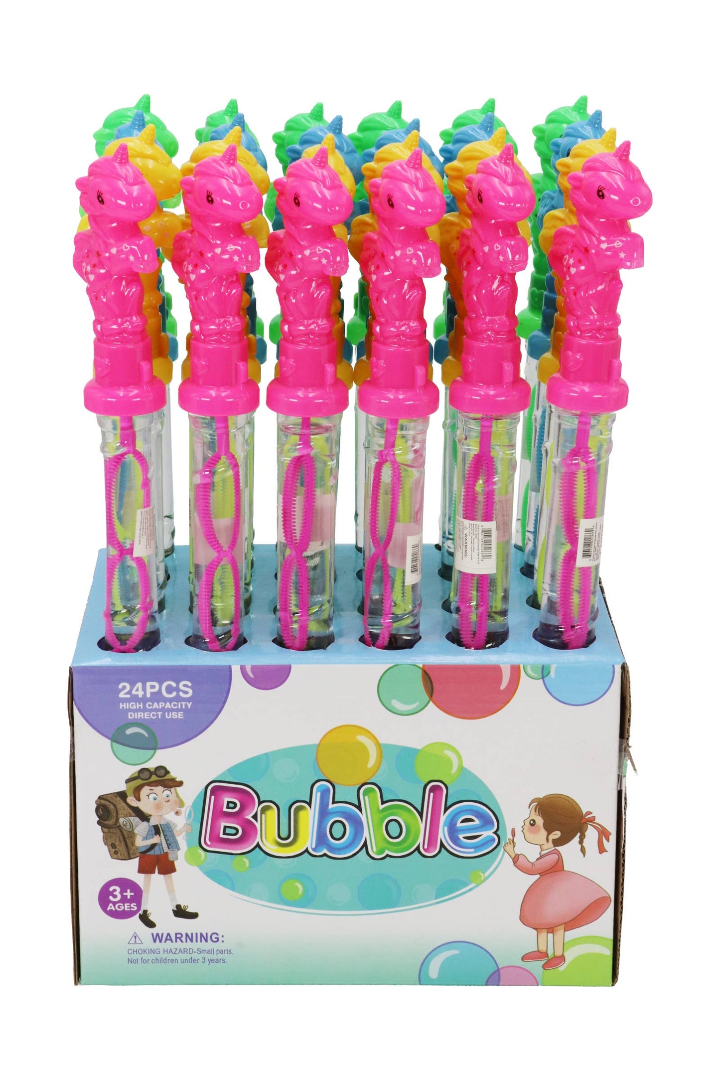 Unicorn 5-Emission Hole Bubble Stick Wand -