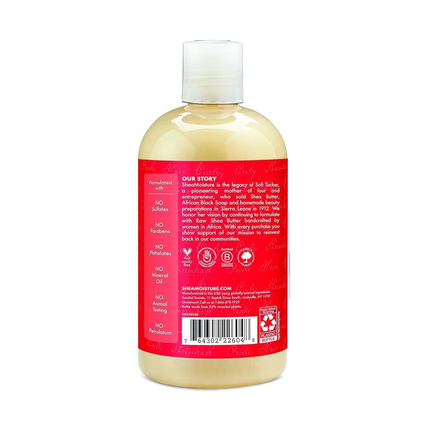 Shea Moisture Hi Slip Detangling Shampoo for Curly Hair, Red Palm Oil & Cocoa Butter, 13oz
