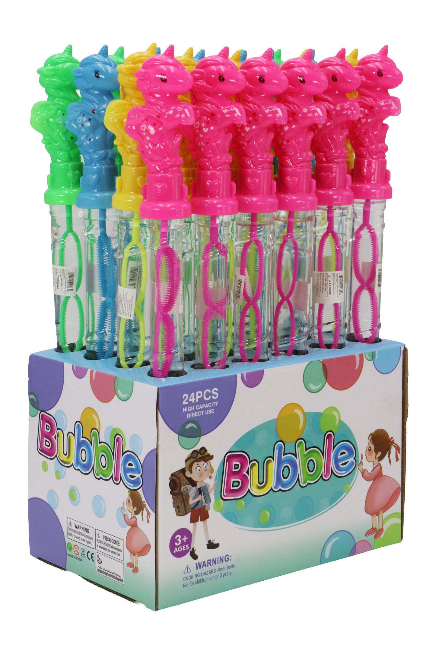 Unicorn 5-Emission Hole Bubble Stick Wand -