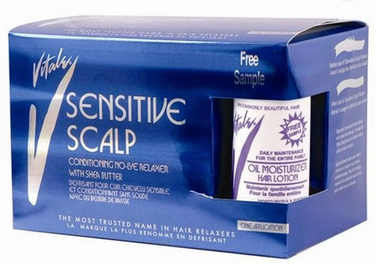 Vitale Sensitive Scalp Conditioning No-lye Relaxer Kit, 1 Ea