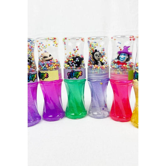 6-Pc Halloween Theme Squishes with Glitter Slime Toy