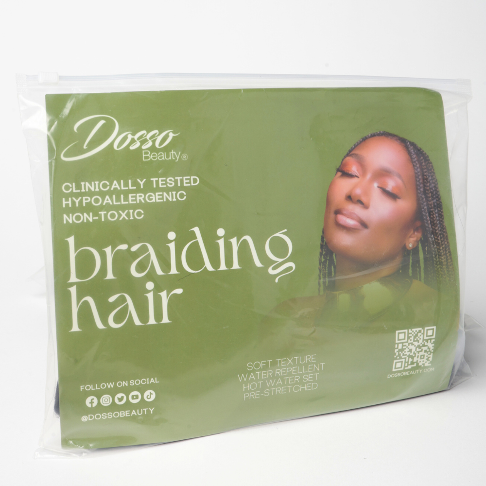 28" 3 Bundle Pack of Non-Toxic Hypoallergenic Braiding Hair