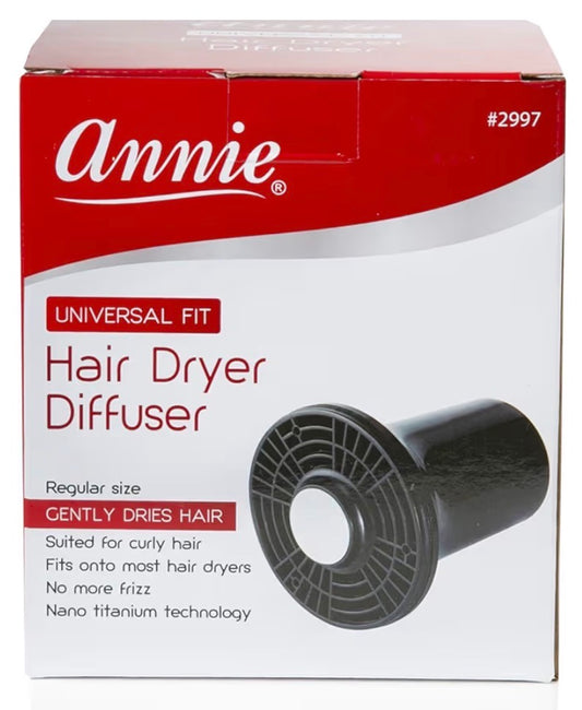 Annie Hair Dryer Diffuser, Black