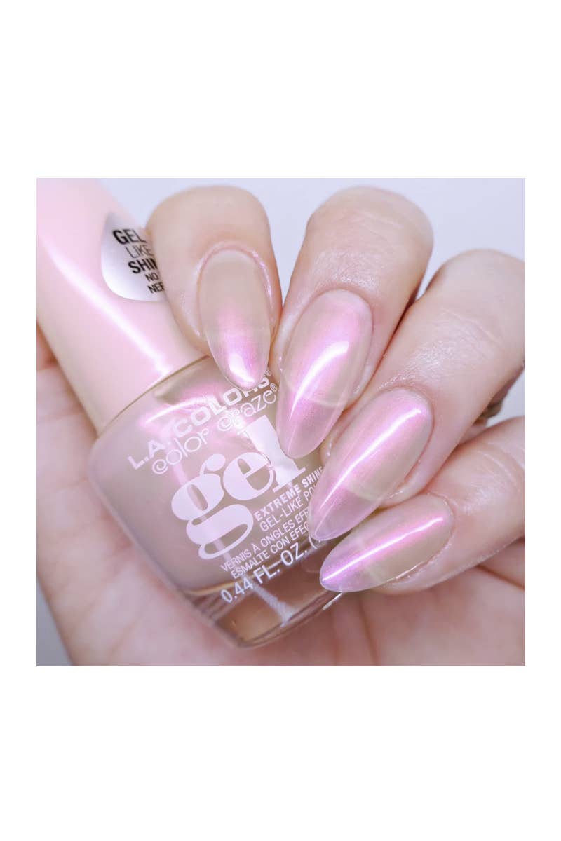 LA Colors CNL641 Milky Pink Please Nail Polish -