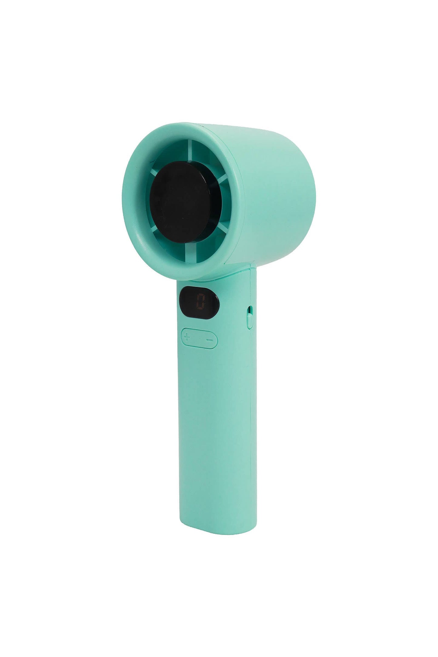 Compact Handheld Tabletop Electric Fan w/ Digital Display